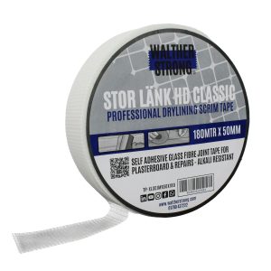 Stor Lank 180mm white drylining scrim