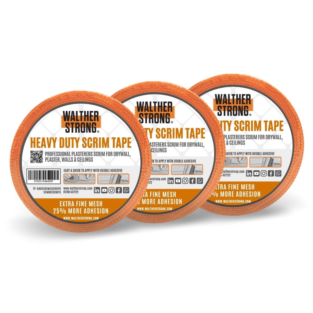 3 Orange Scrim Tape