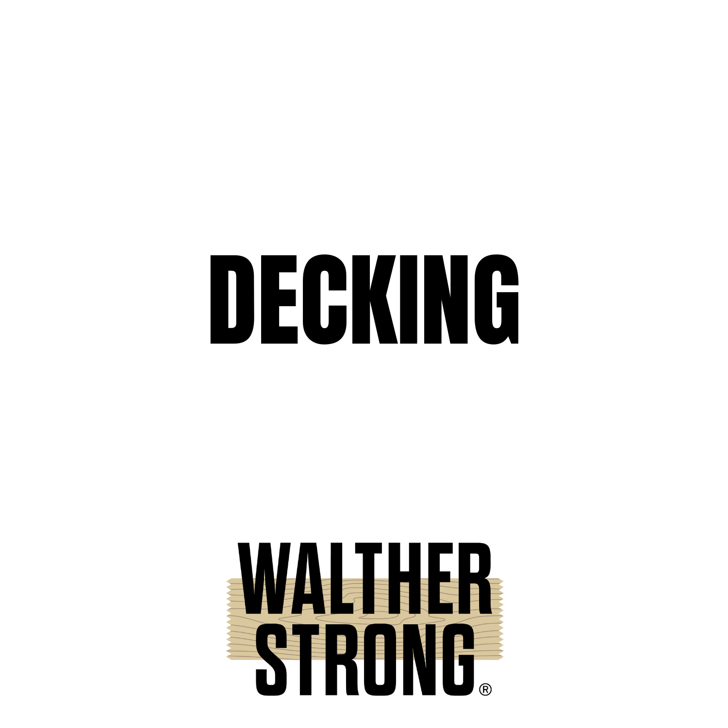 Decking - Walther Strong - No.1 for Tapes, Adhesives & Render Mesh