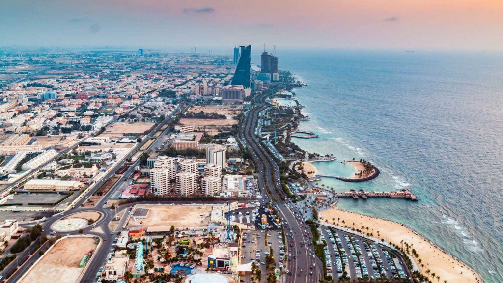 An image of the Jeddah City.