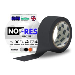 Black No-res tape