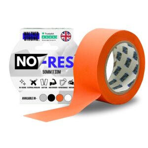 Orange No res tape