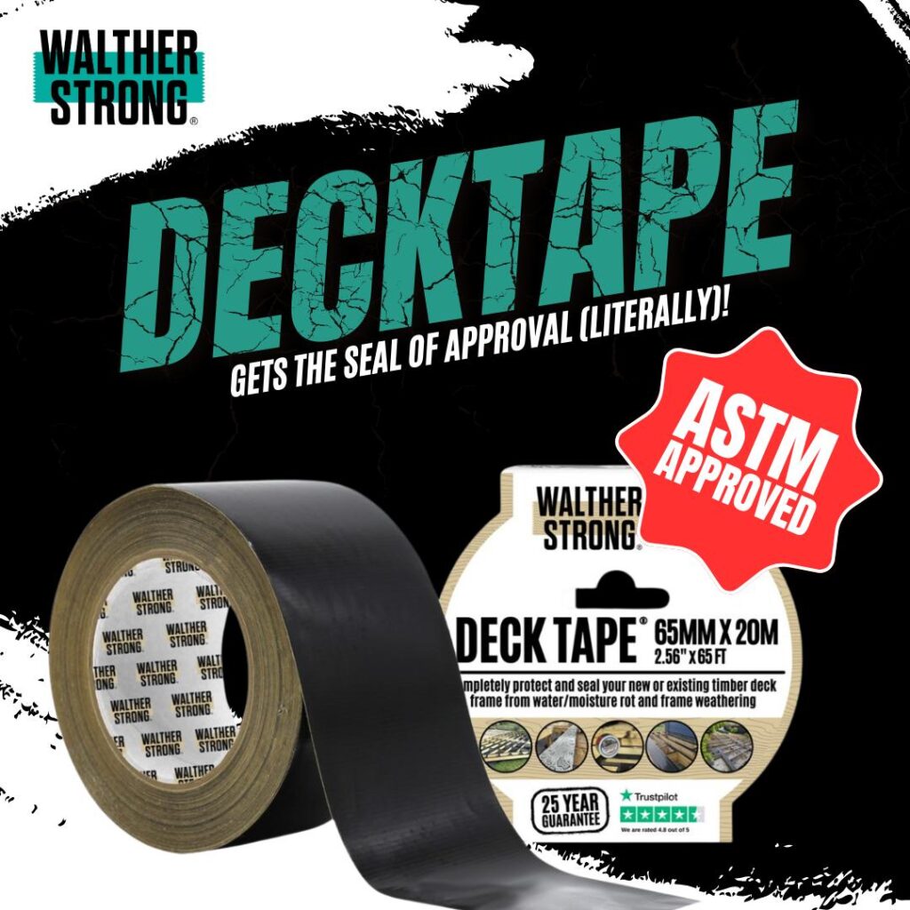 deck tape gets the seal of approval