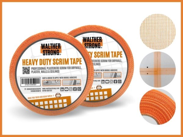 Walther Strong - HD Orange Scrim Tape